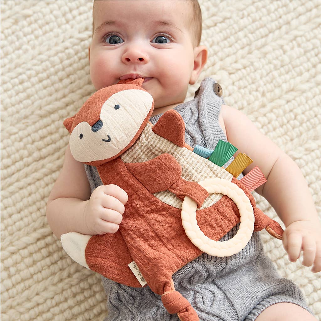 Fox Sensory Toy with Teether