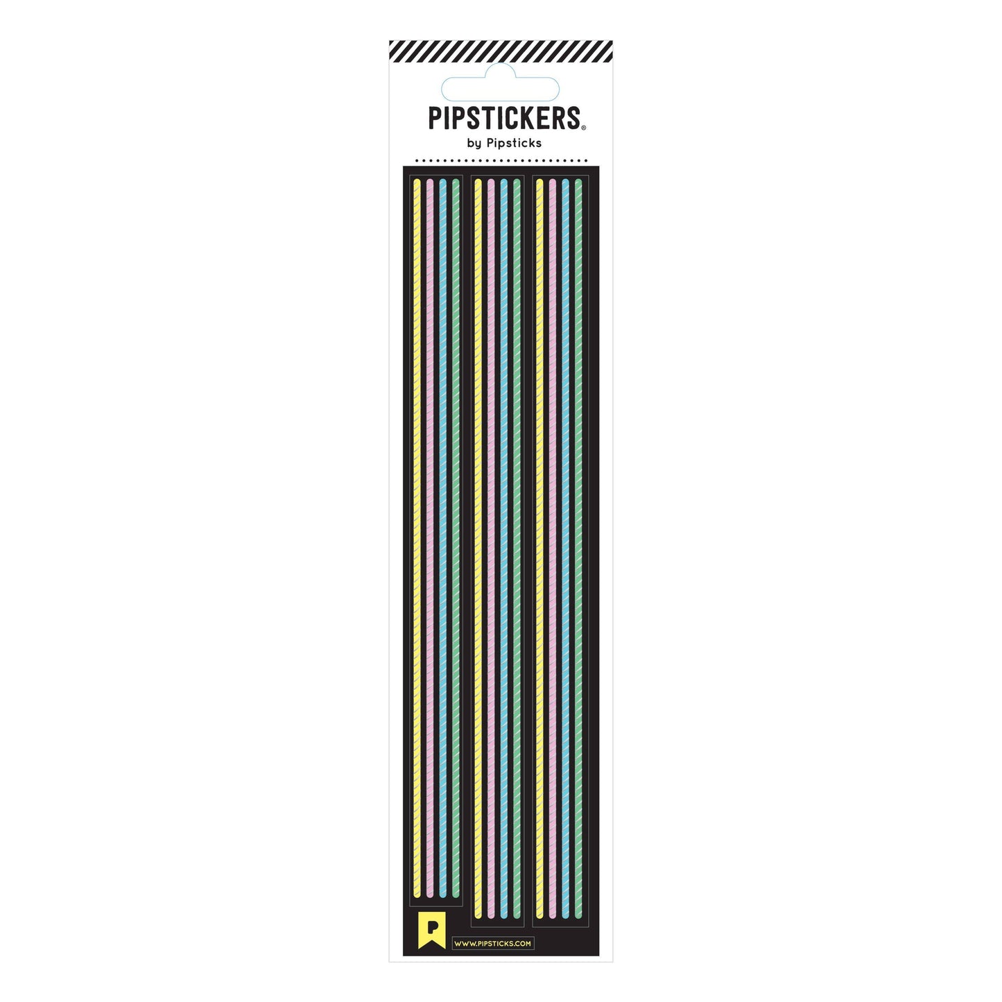 Neon Stripes Stickers