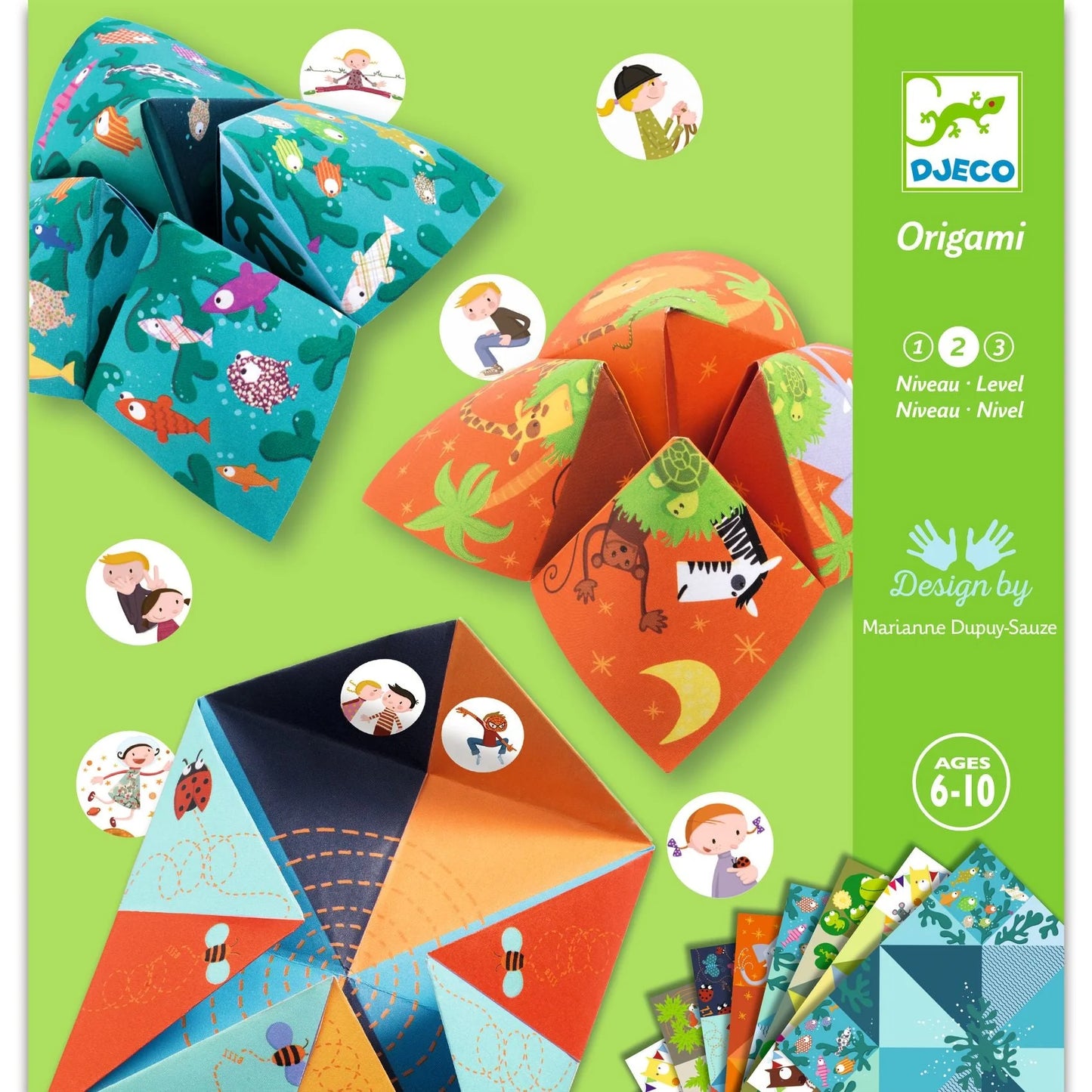 Animal Fortune Tellers Origami Paper Craft Kit