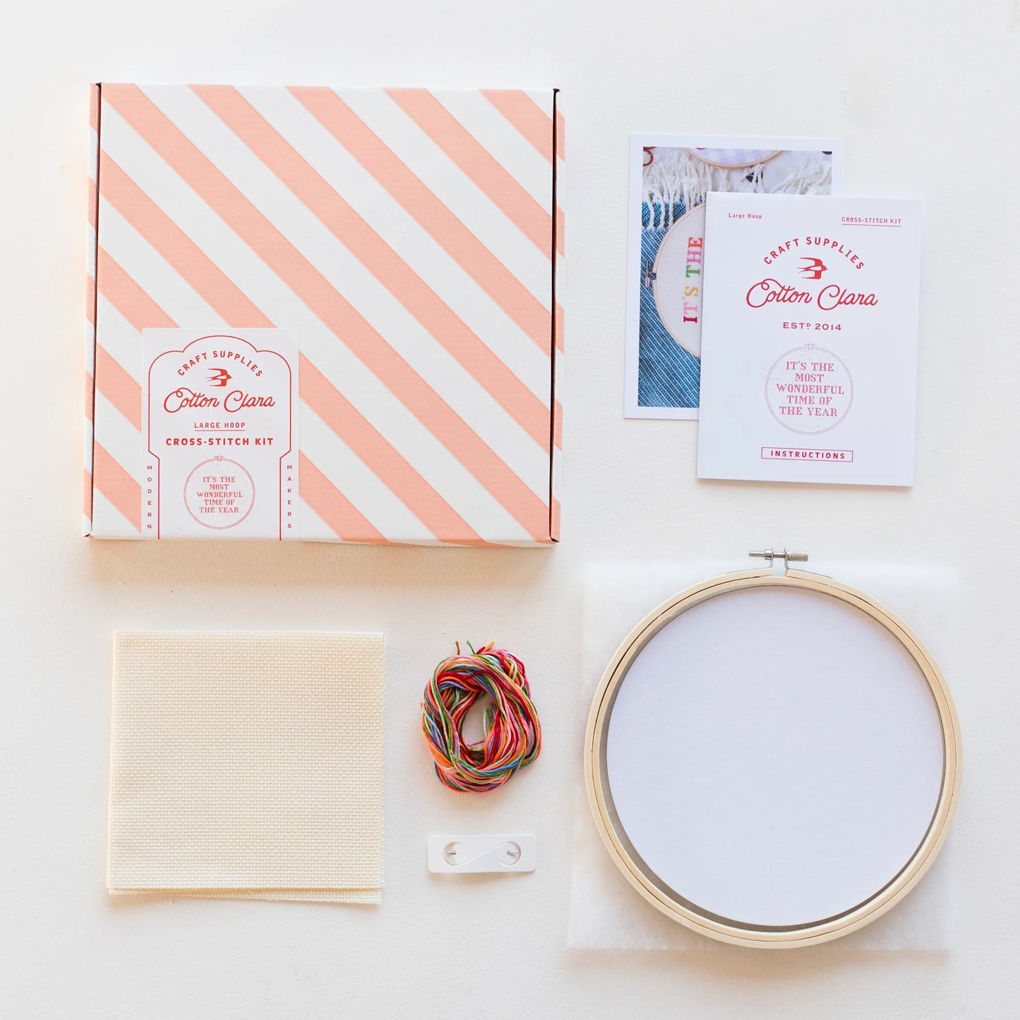 Cross Stitch Kit | It's The Most Wonderful Time Advent