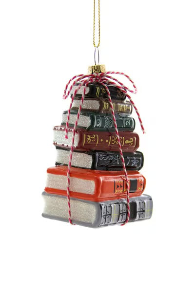 Stacked Tomes Ornament