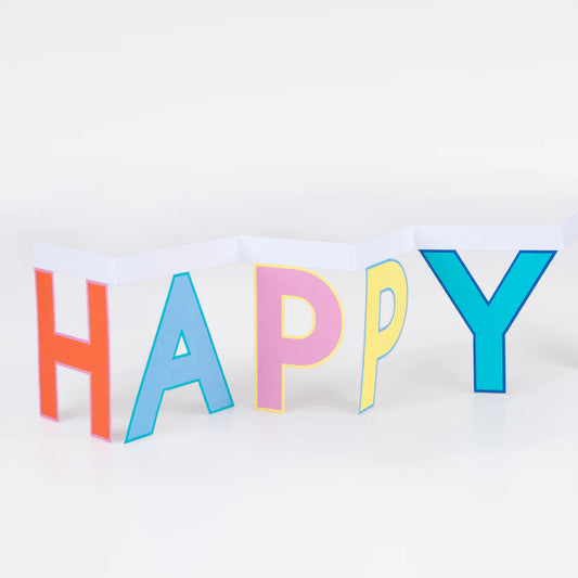 Happy Birthday Banner Card