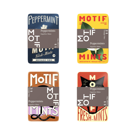 Motif Mints | Nostalgic Vibes