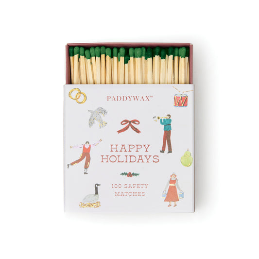 Merry Holiday Boxed Safety Matches