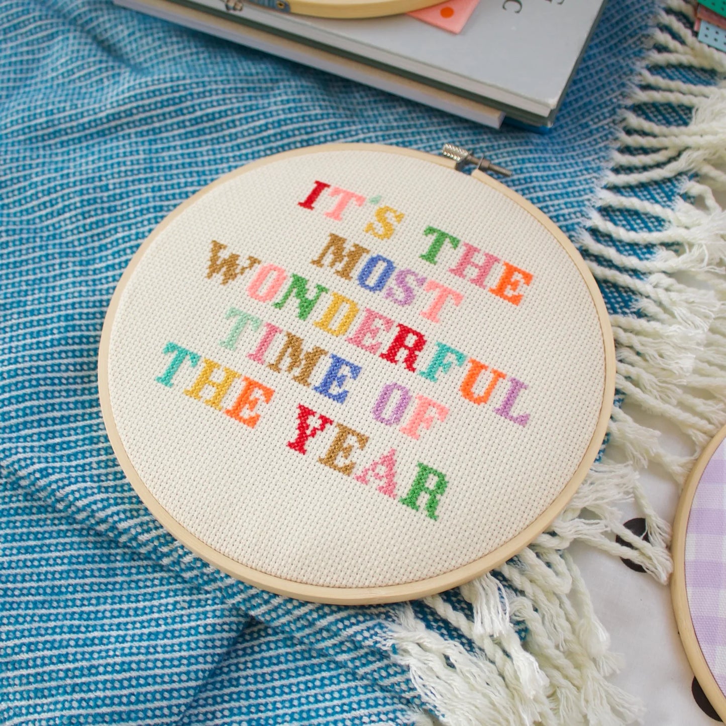 Cross Stitch Kit | It's The Most Wonderful Time Advent