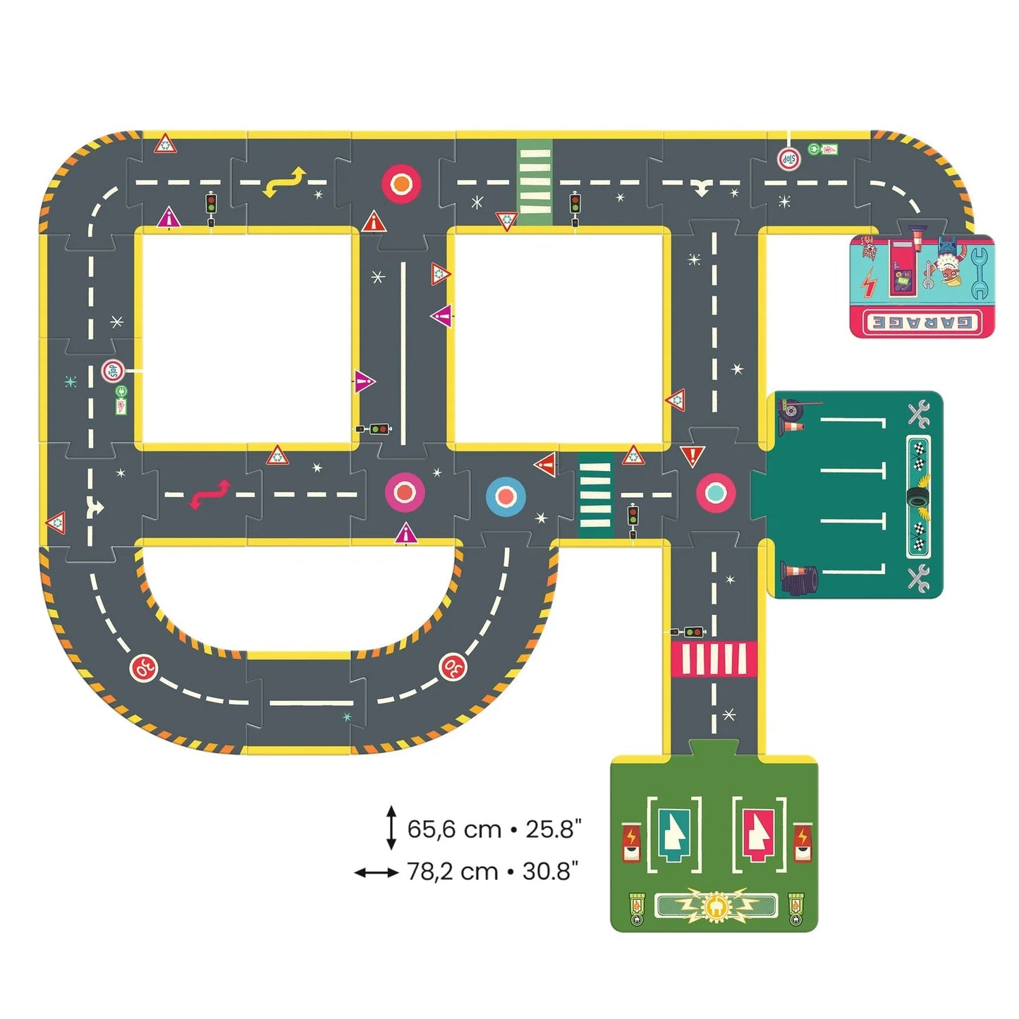 Crazy Motors Circuit | 26 Piece Track