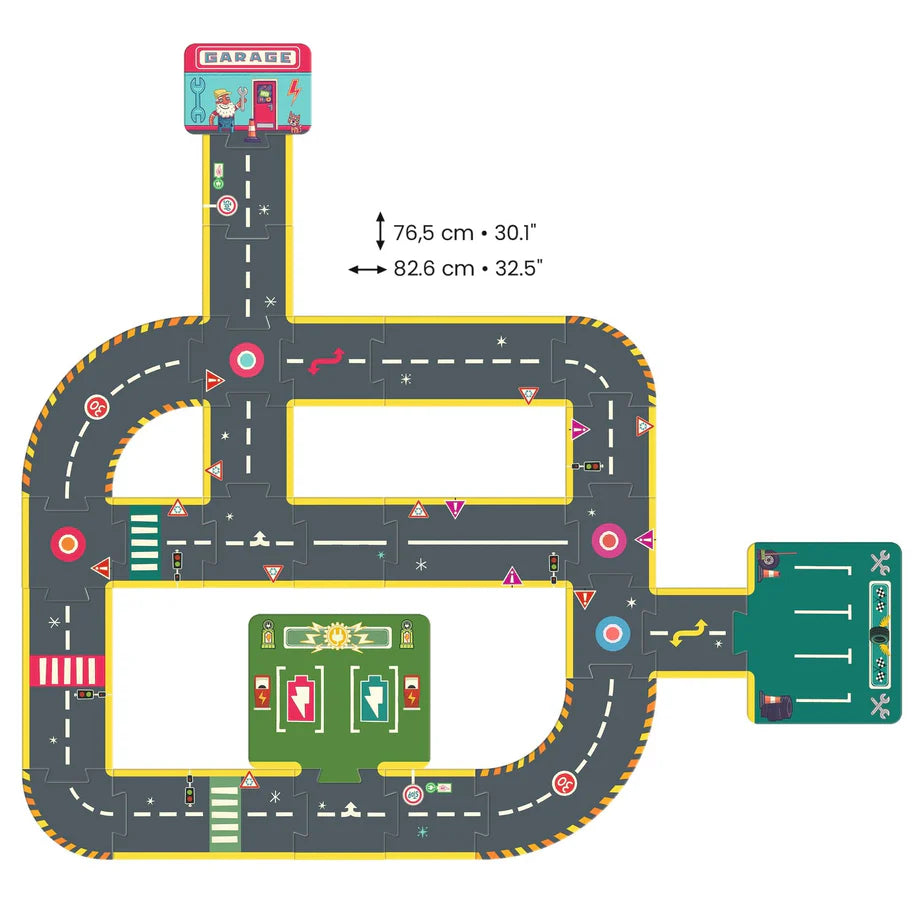 Crazy Motors Circuit | 26 Piece Track