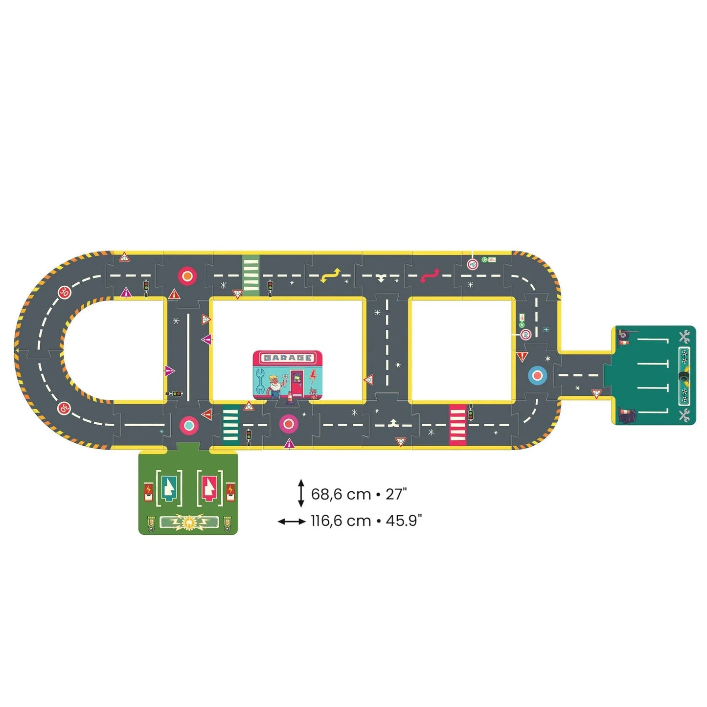 Crazy Motors Circuit | 26 Piece Track