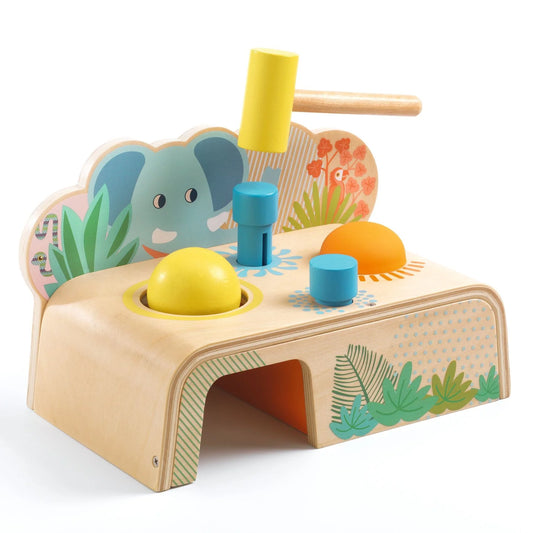 Multi Tap Wooden Activity Toy