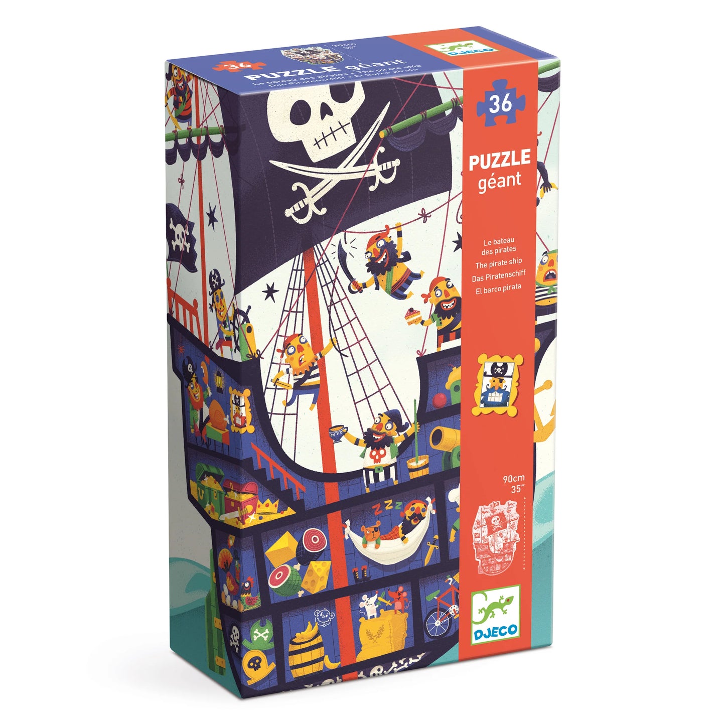 The Pirate Ship | 36pc Giant Floor Jigsaw Puzzle