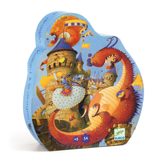 Valliant & The Dragon | 54pc Jigsaw Puzzle