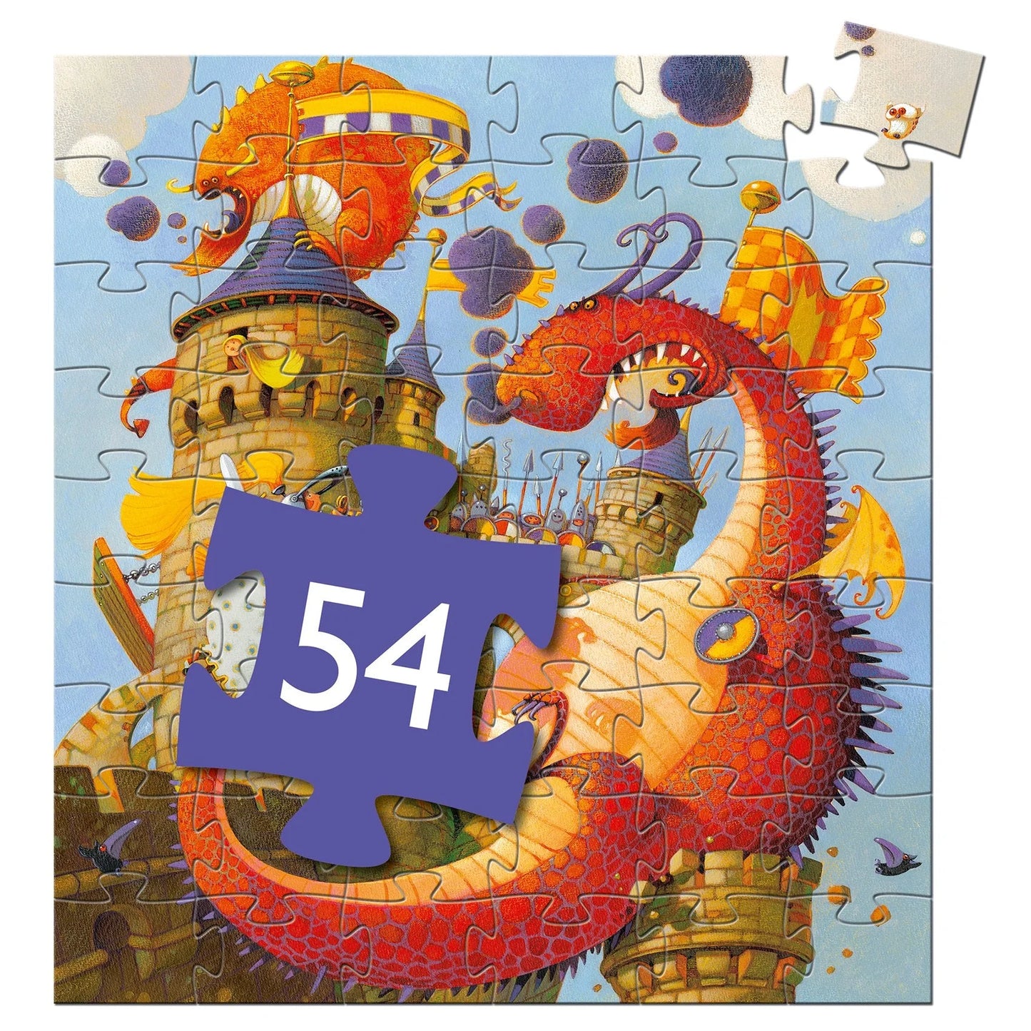 Valliant & The Dragon | 54pc Jigsaw Puzzle