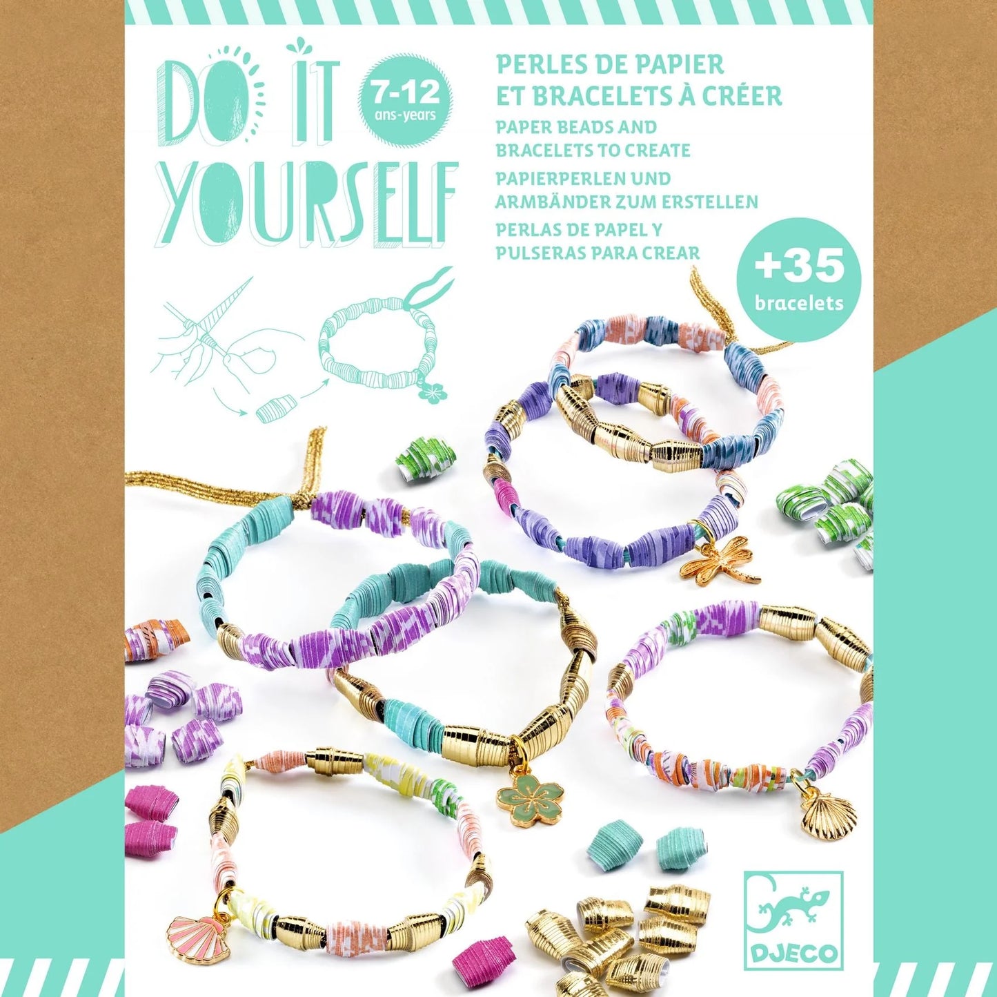 DIY | Stylish & Golden Bracelets