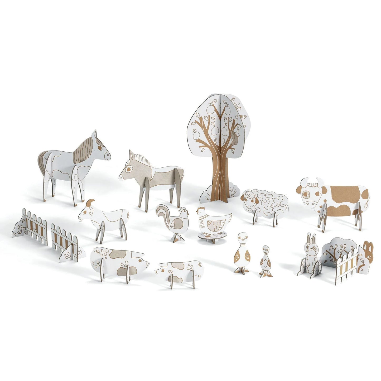 Color Assemble Play - Farm