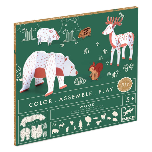 Color Assemble Play - Woods