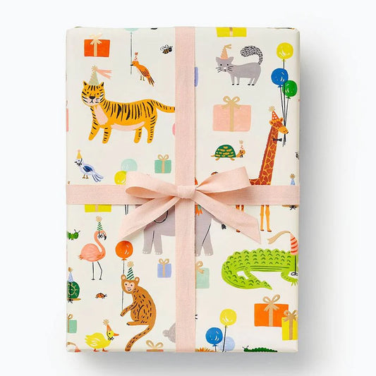 Party Animals Gift Wrap Roll