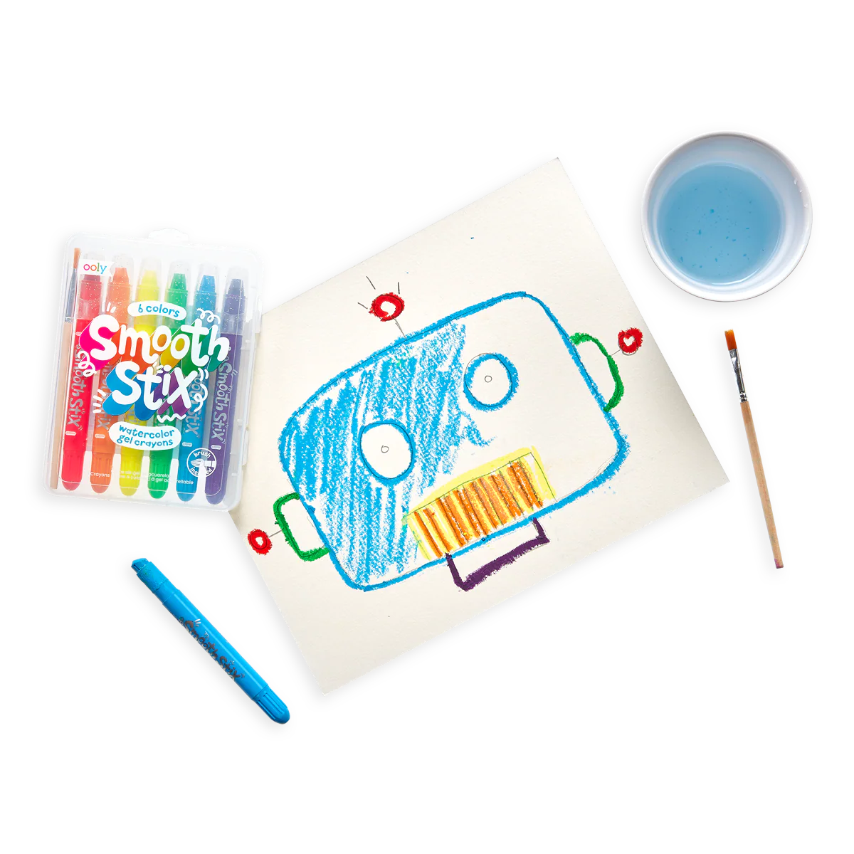 Smooth Stix Watercolor Gel Crayons | 7pc Set