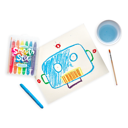 Smooth Stix Watercolor Gel Crayons | 7pc Set