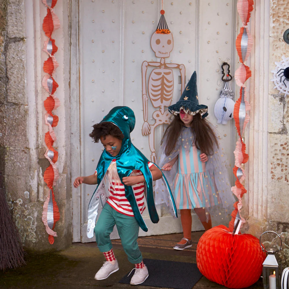 Vintage Giant Halloween Skeletons"