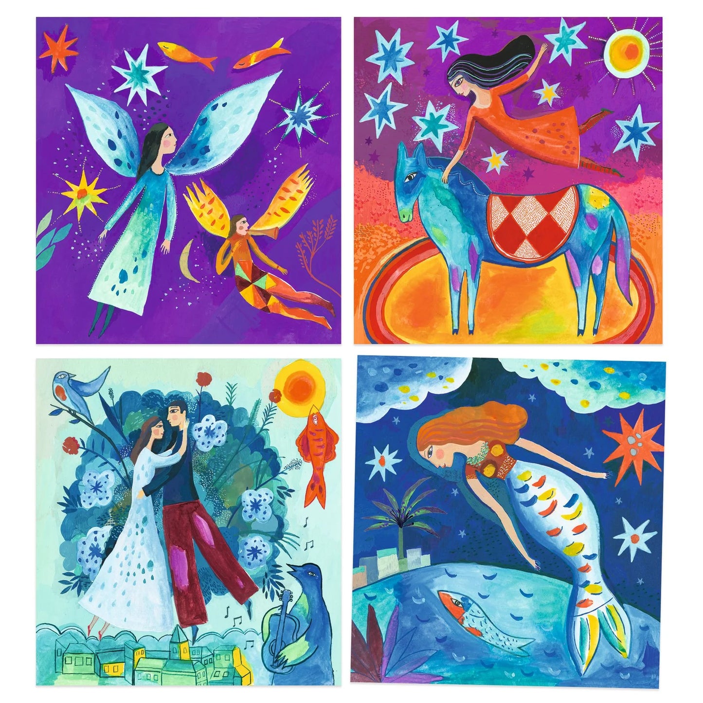 Inspired By Marc Chagall | Guache Art Kit