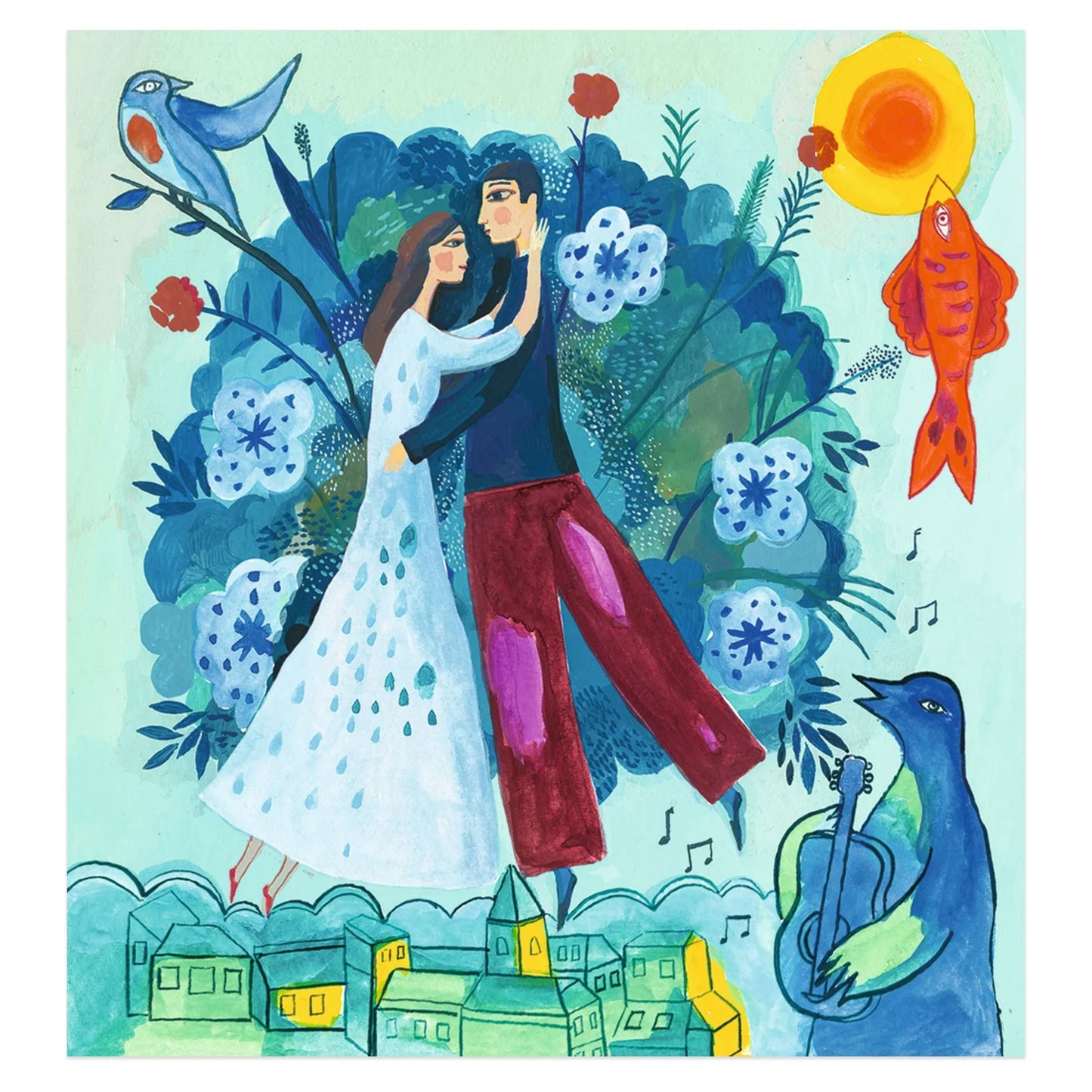Inspired By Marc Chagall | Guache Art Kit
