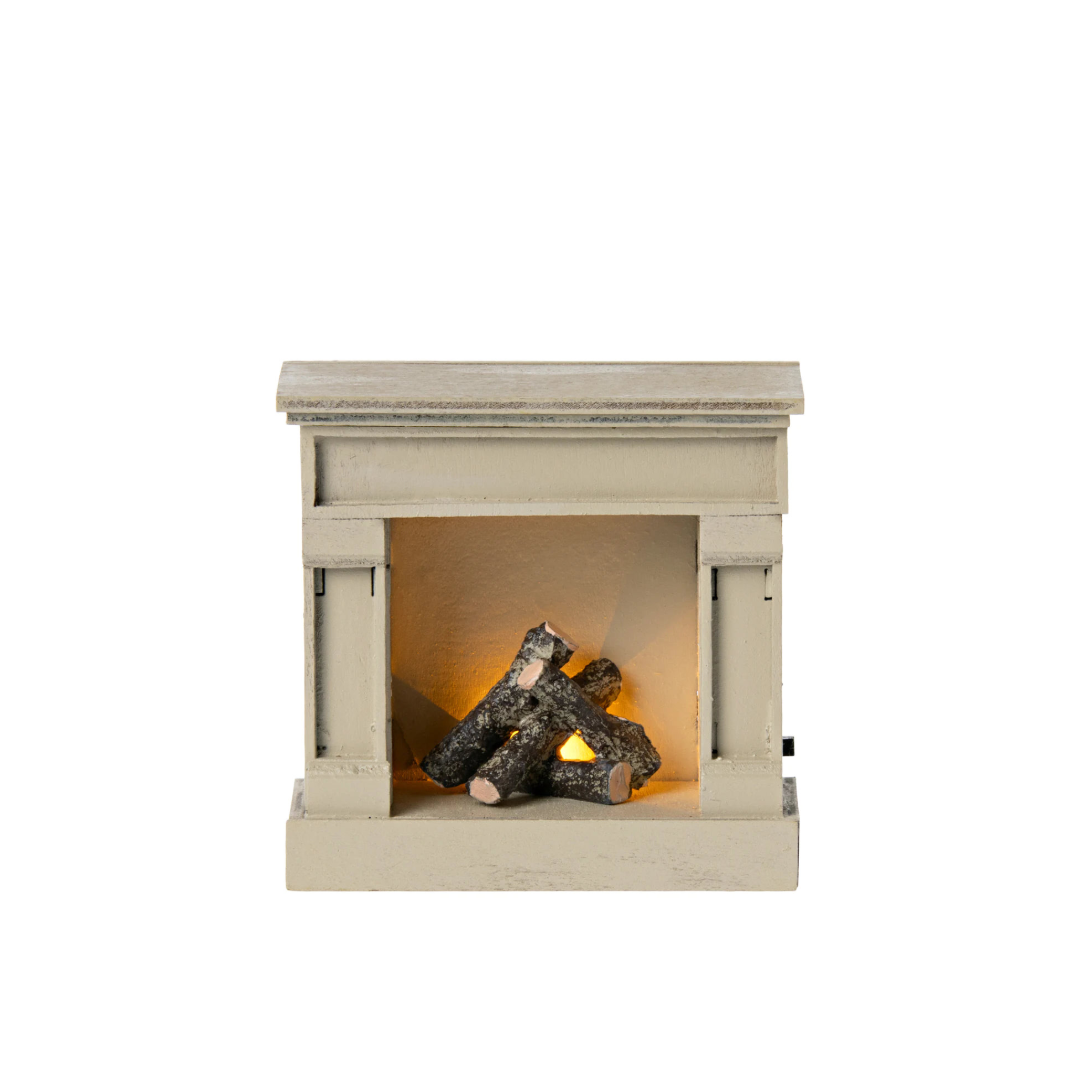 Mouse Fireplace | Off-White