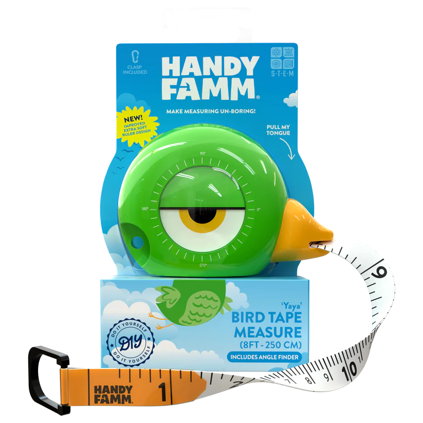 Bird Tape Measure | 3-in-1 Kids Tool