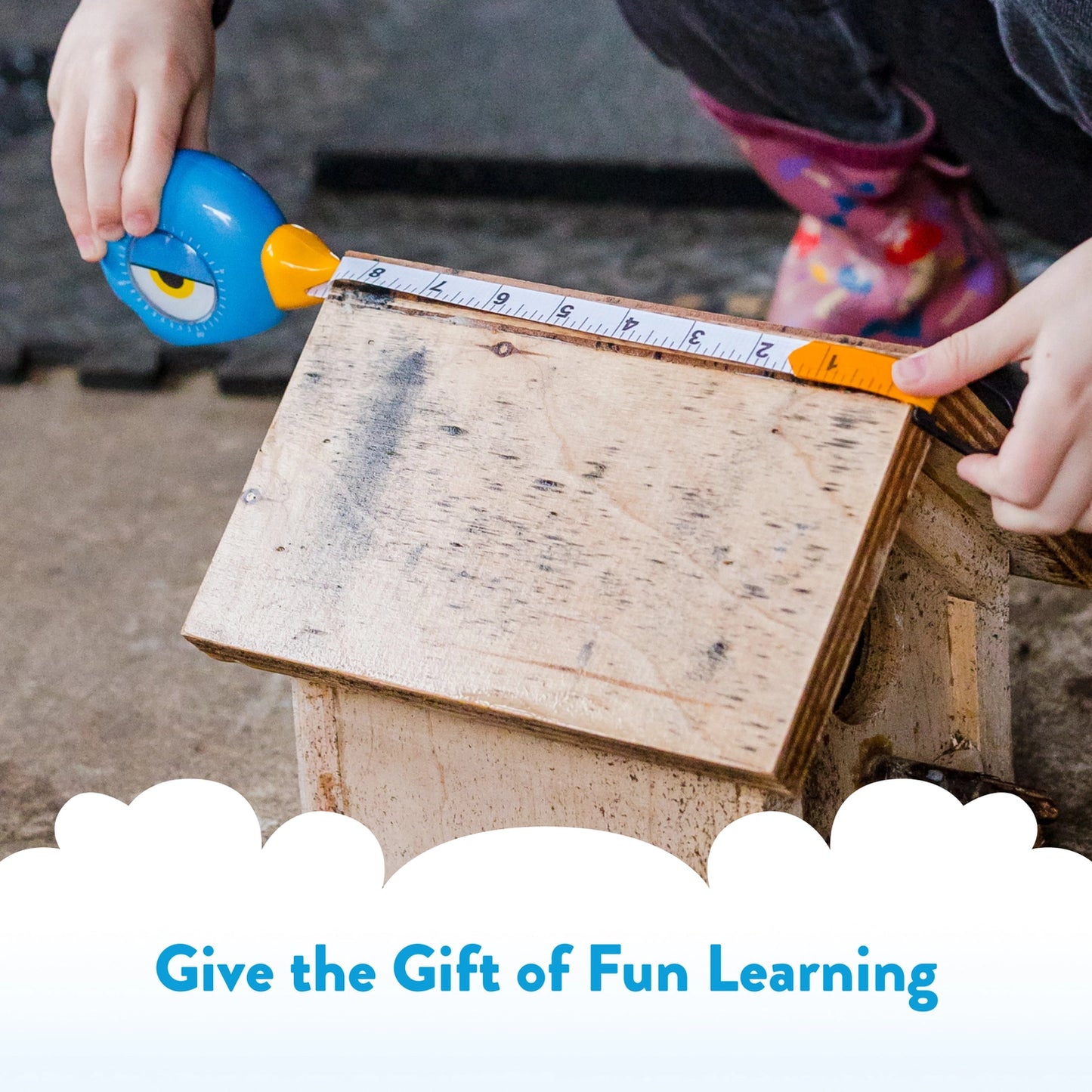 Bird Tape Measure | 3-in-1 Kids Tool