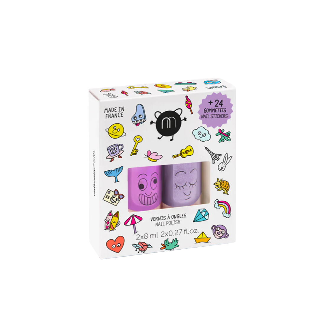 WOW Set | Nail Polish & Stickers