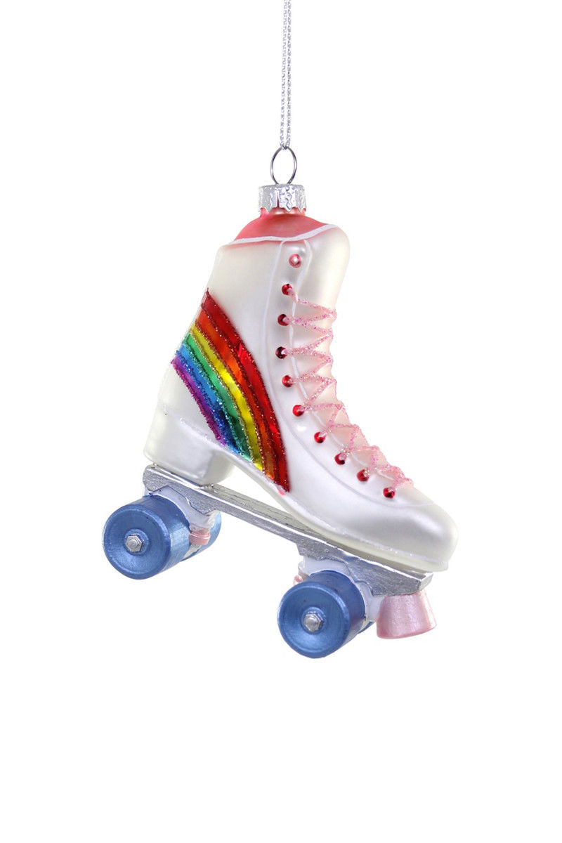 Roller Skate Rainbow Ornament