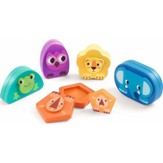 Kimami Wild Animals Magnetic Puzzle Game