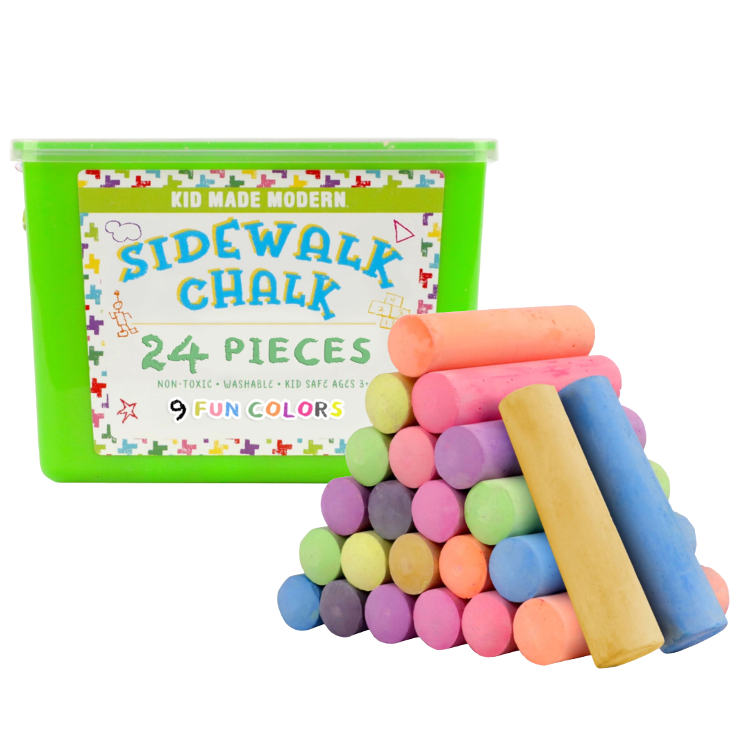 Sidewalk Chalk Bucket