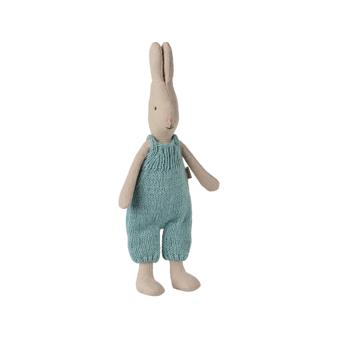 Rabbit In Knitted Overall | Classic