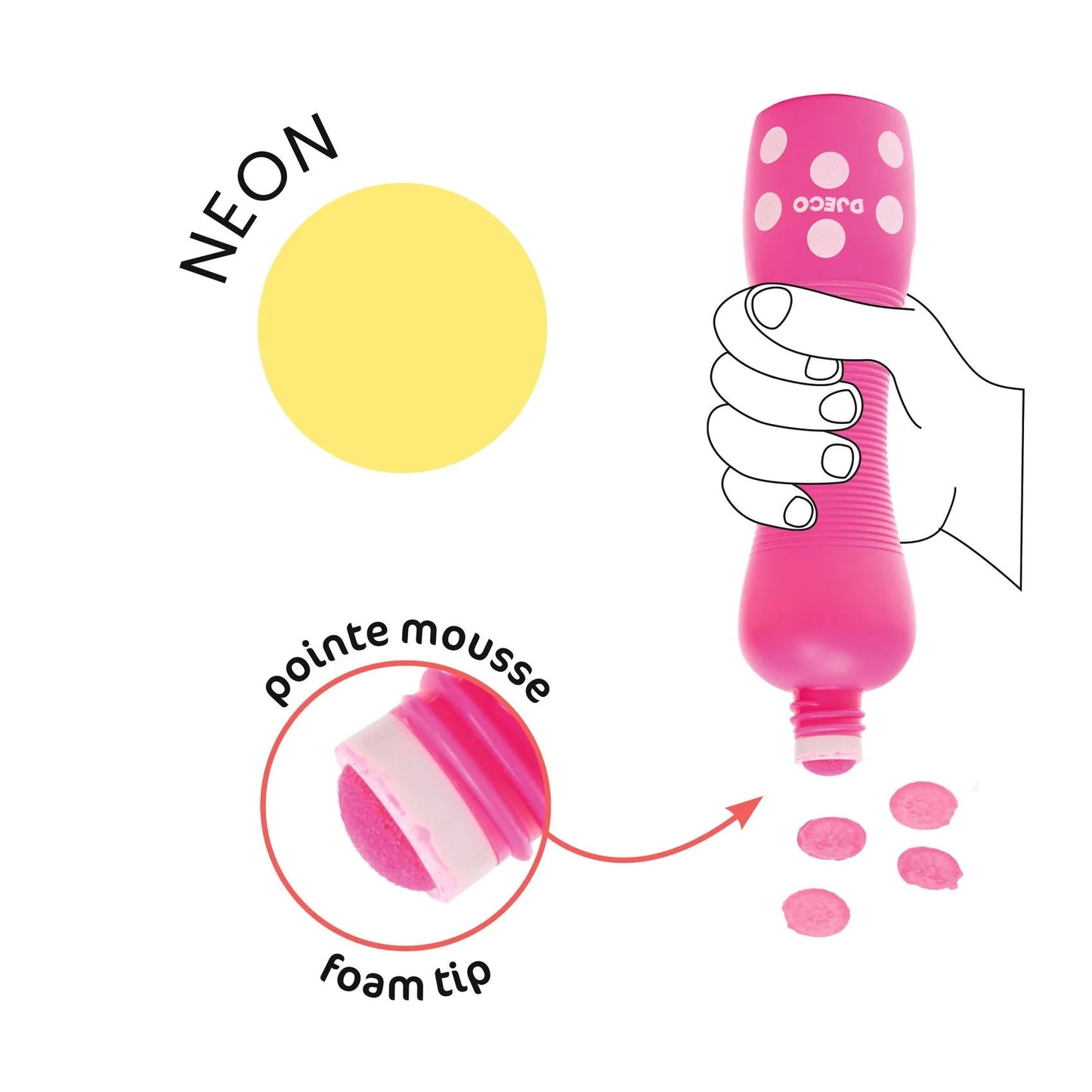 Foam Markers | Neon