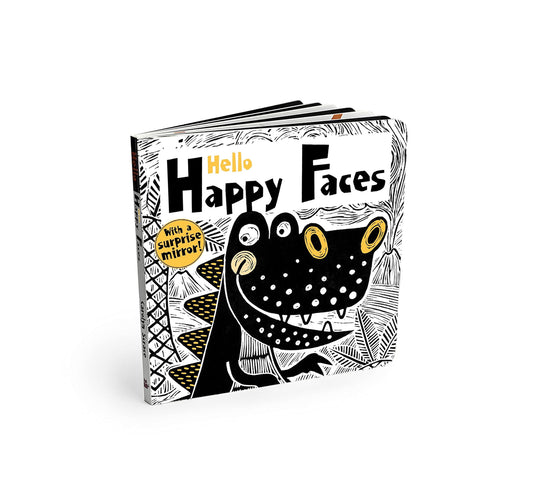 Hello Happy Faces | Board Book