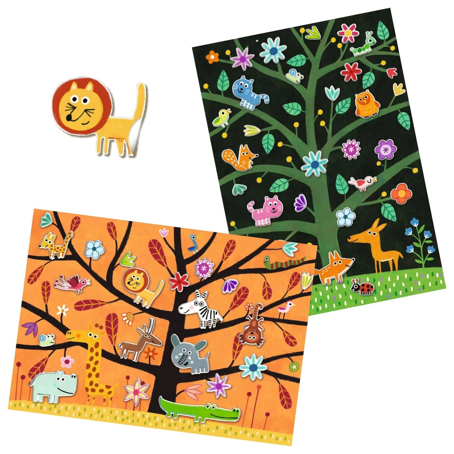 Off- Ground Tag Repositionable Sticker Activity