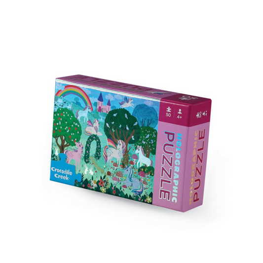 Sparkling Unicorn | 50 Piece Mini Puzzle