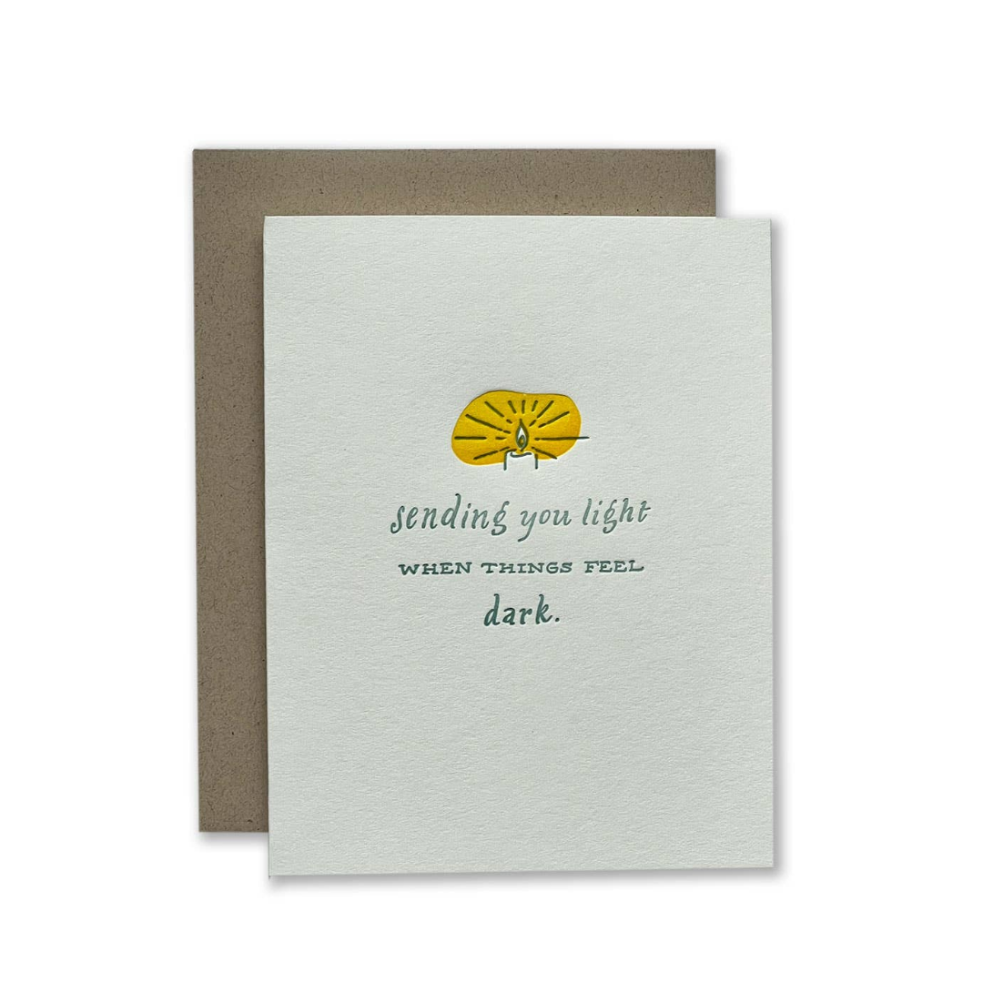 Sending You Light Sympathy Card