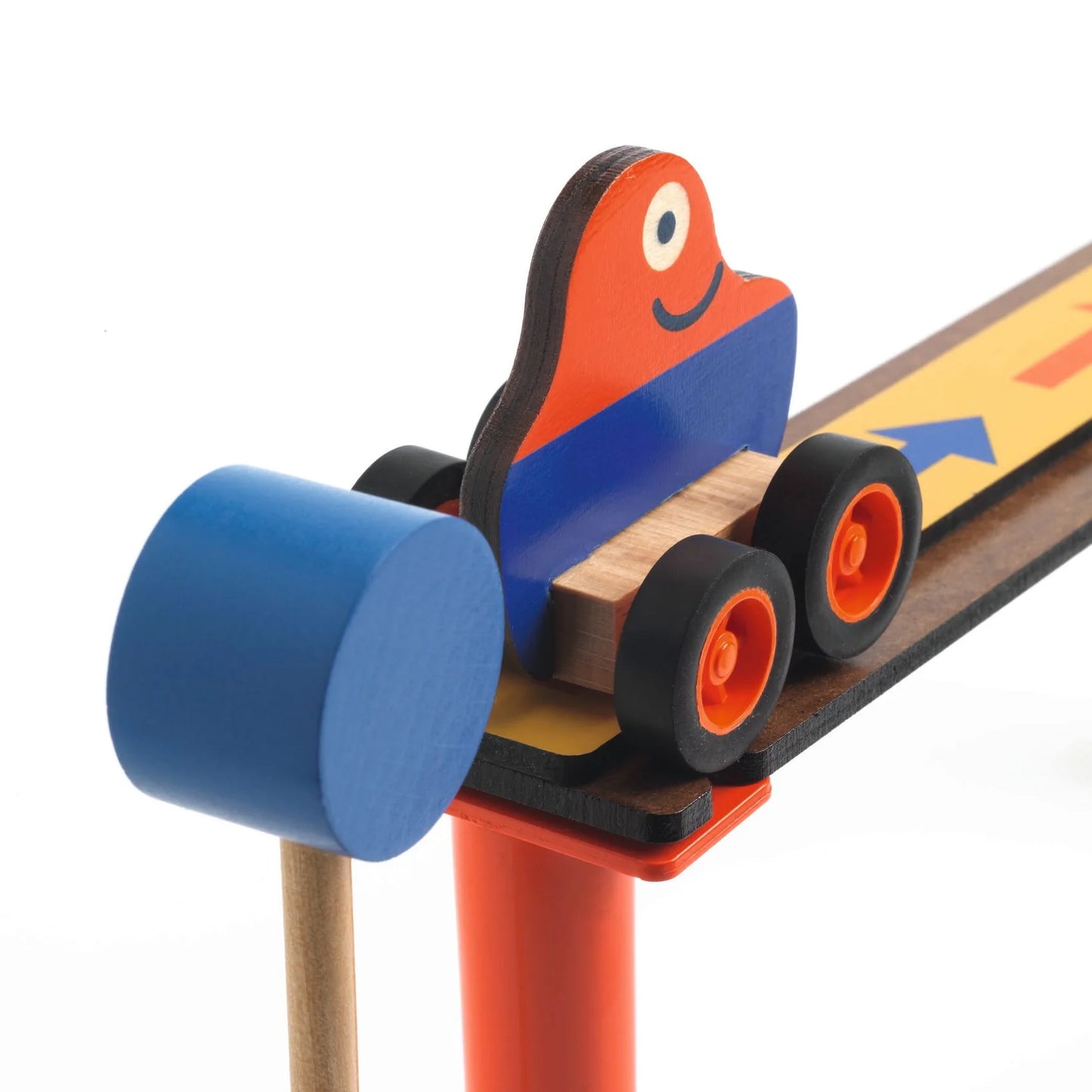 Zig and Go Junior Racer | 52 pc Chain Reaction Construction Set