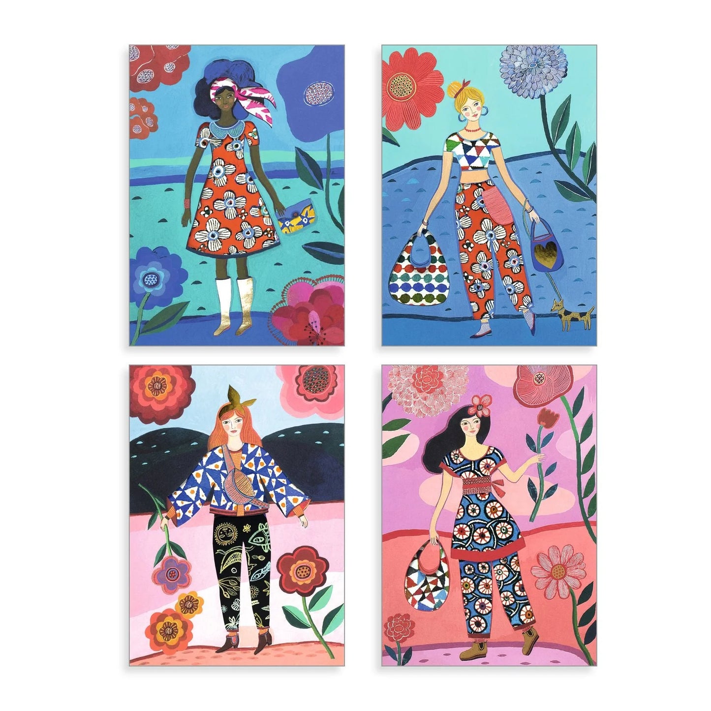Fashion Magic Sticker Collage Activity