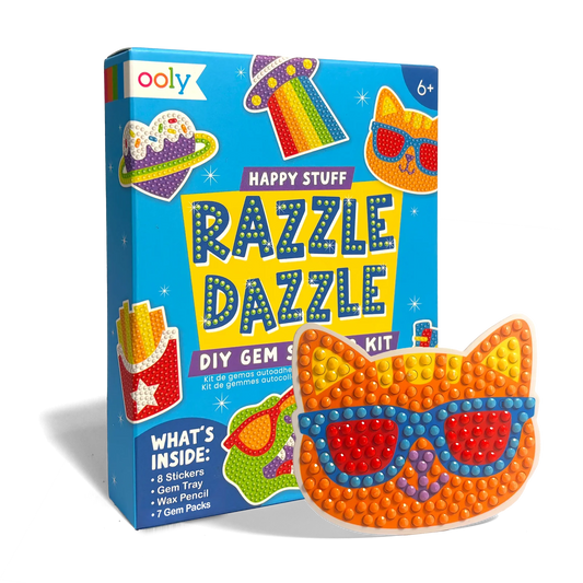 Razzle Dazzle Mini DIY Gem Sticker Kit - Happy Stuff