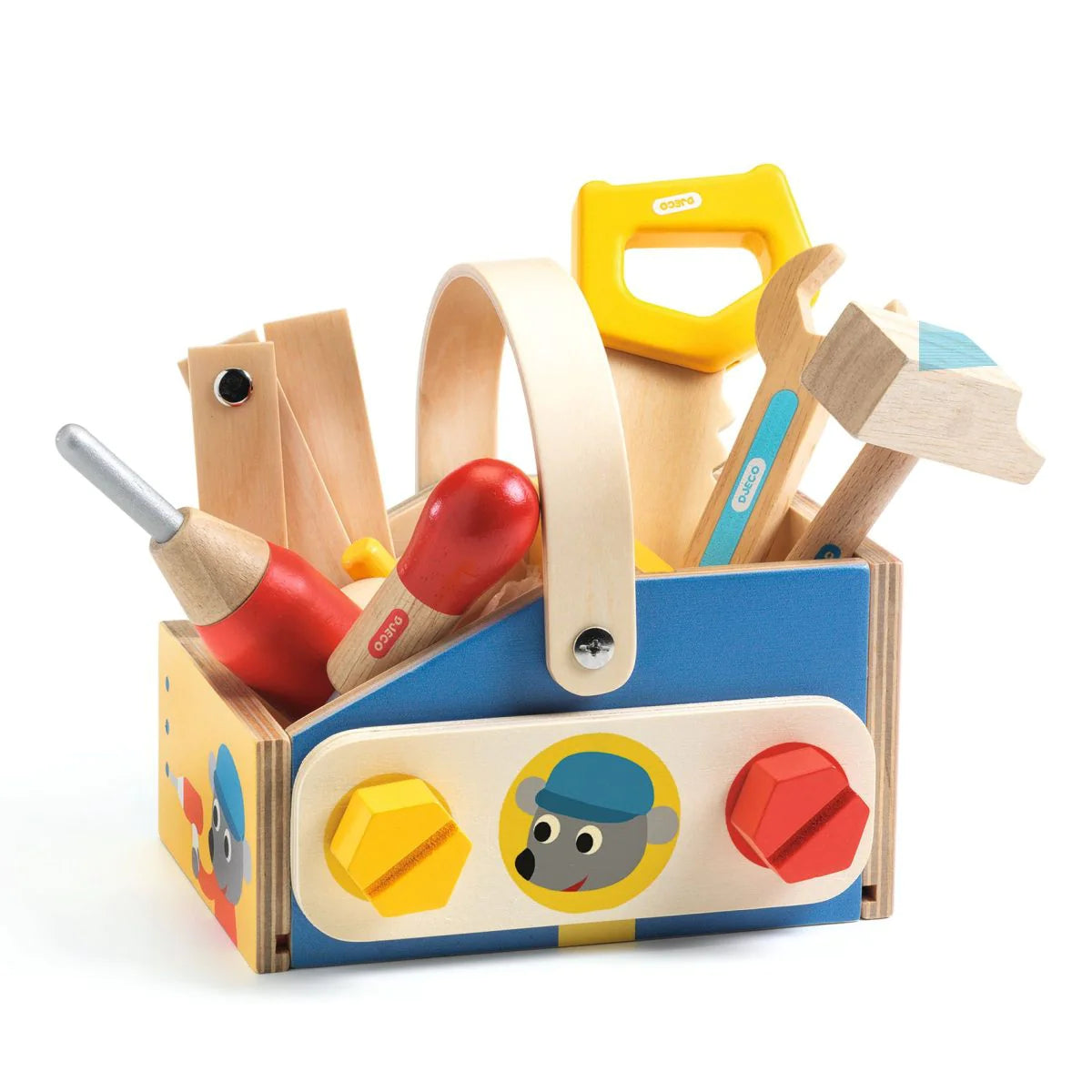 MiniBrico Wood Toolbox Set