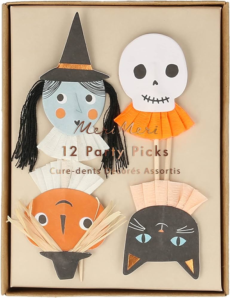Halloween Party Picks | Pack of 12