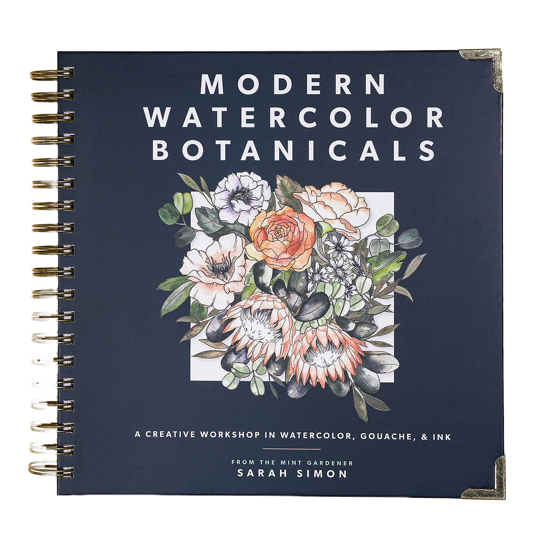 Modern Watercolor Botanicals