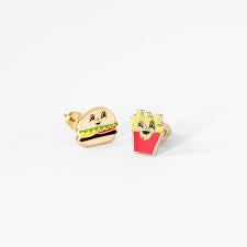 Burgers and Fries Earrings