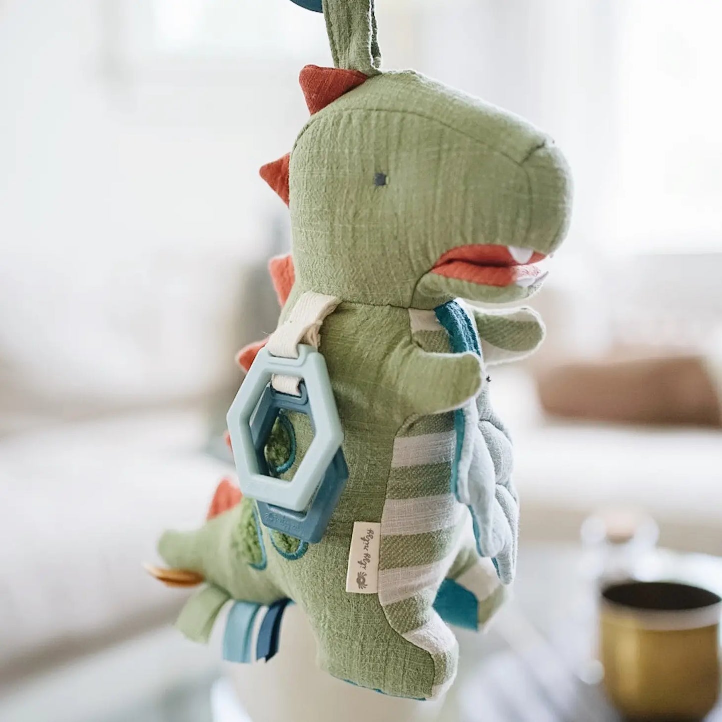 Dinosaur Activity Plush with Teether Toy