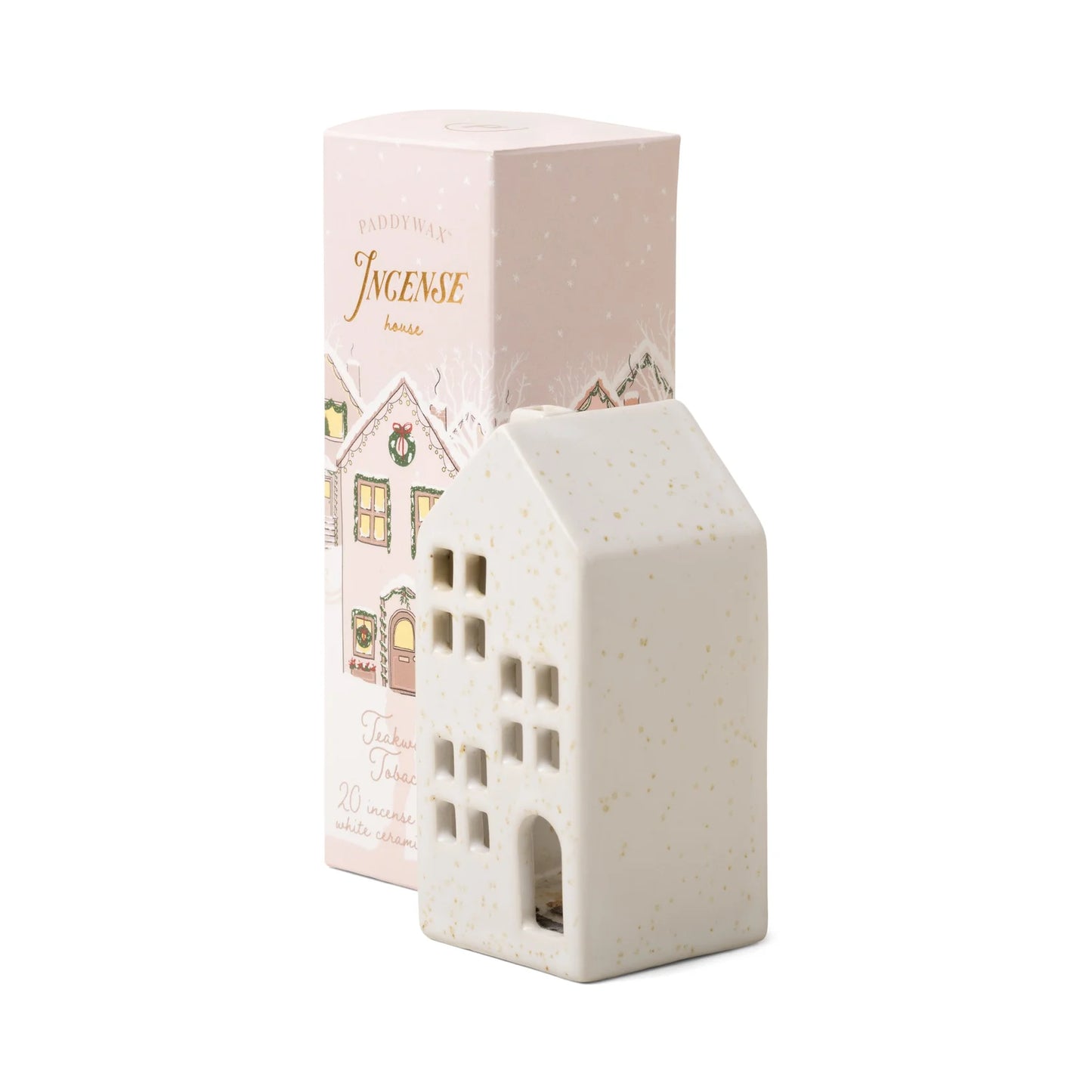 Holiday Town Incense House | Teakwood & Tobacco