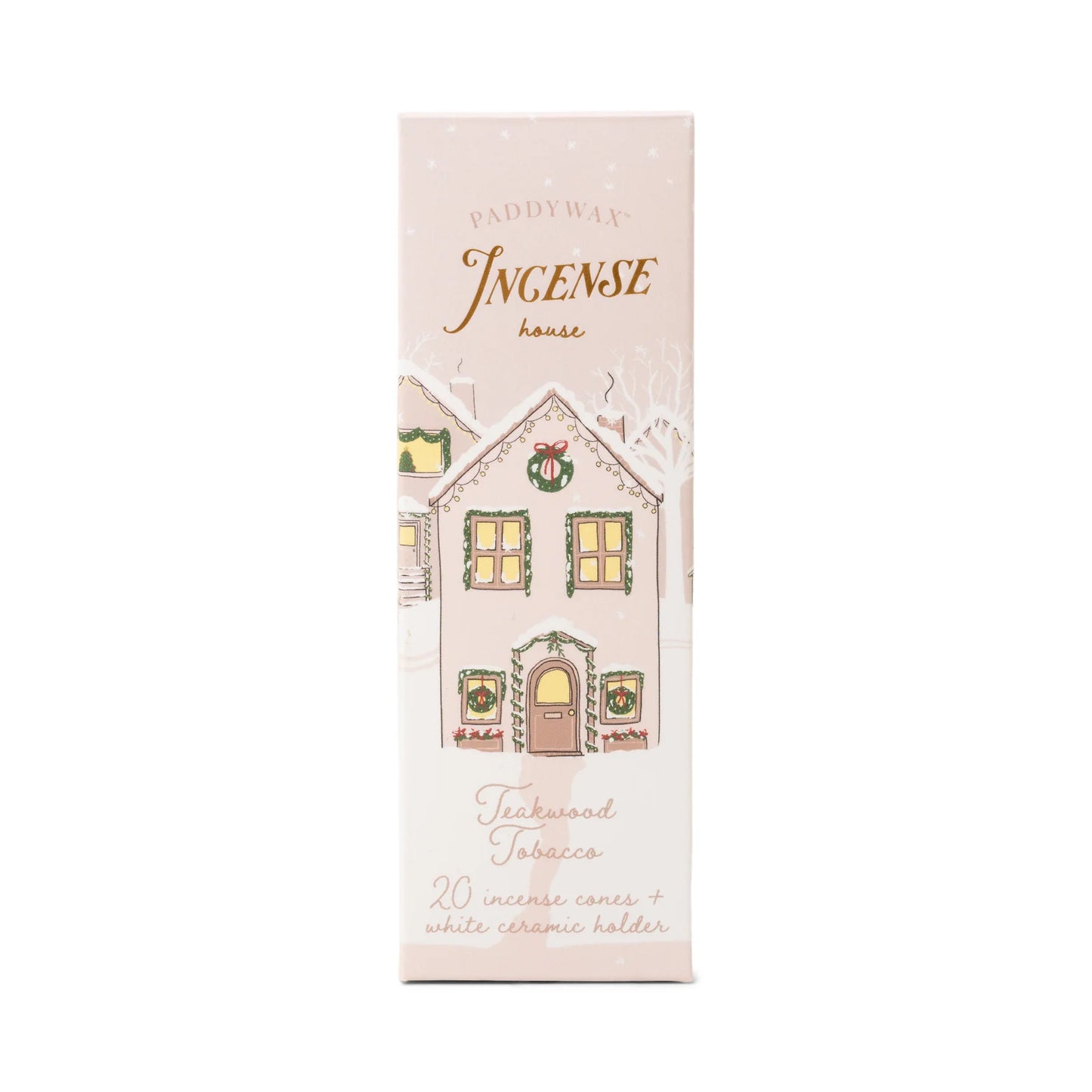 Holiday Town Incense House | Teakwood & Tobacco