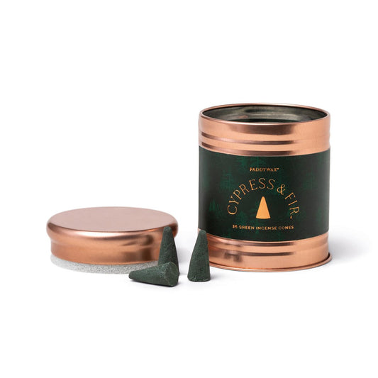 Cypress & Fir Green Incense Cones