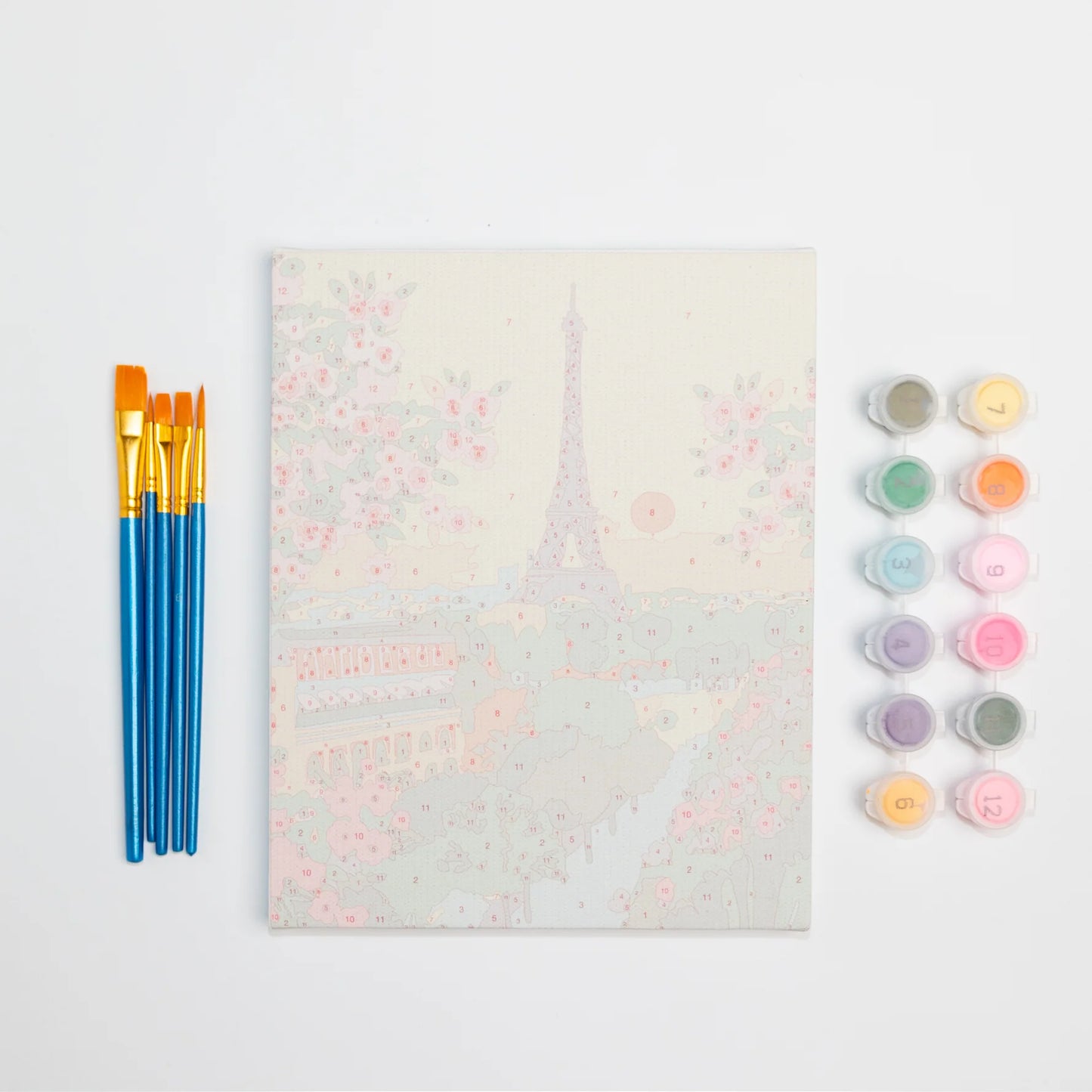 Mini Paint by Number Kit - Paris